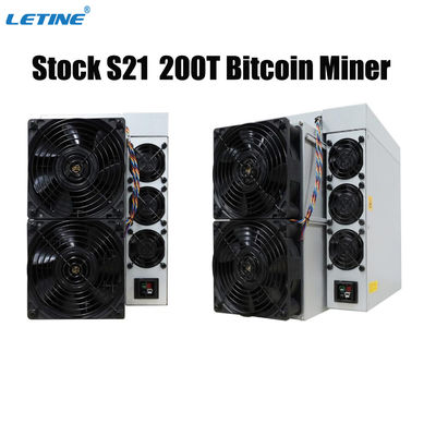 주식 신비트메인 앤트마이너 S21 200T 195T 188T 17.5w BTC 광산 앤트마이너 s21 아시크 마이너