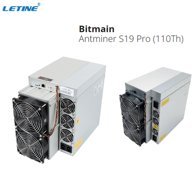 아주 새로운 비트마인 앤트미네르 S19Pro 110T  S19 프로 110T S19J 프로 104T 100T 96T Asic 비트코인 채굴기