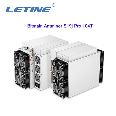 비트마인 Asic 앤트미네르 S19J 프로 104T Sha-256 BTB 아이스크 Miner3068W는 광부를 104T명 하시라테