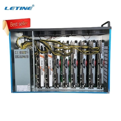 RX 580 8 GPU 마이닝 장비 1660S 2060S 3060 3070 3080 3090 LTC 총독 ZEC