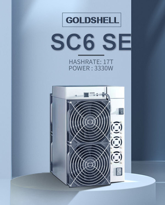 3330W 금 원자각 Asic 광부 레틴 금 원자각 SC6 SE 17TH/S Sia 동전 광부