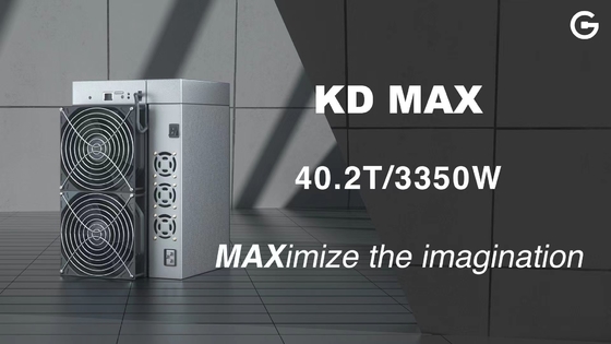 금 원자각 KD 맥스 ASIC 비밀당원 광부들 카데나 알고리즘 40.2Th/S 3350W 블록체인 광부