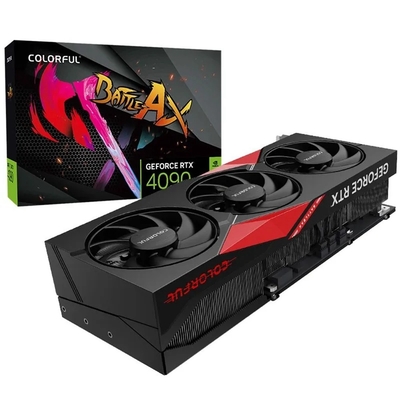 화려한 RTX 4090 GPU 데스크탑 컴퓨터 그래픽 카드 게임 그래픽 카드