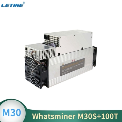 마이크로브트 위하트셰미네르 M30S+ ASIC 채굴기 SHA 256 100Th/S 3400W 102T 104T