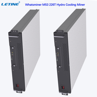 SHA-256 알고리즘 광부를 냉각시키는 위하트셰미네르 M53 수력전기 BTC 비트코인 Asic 광부 물