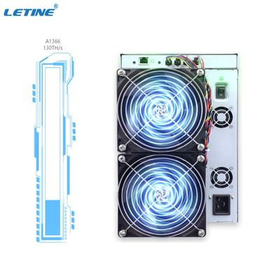 SHA 256 비트코인 ASIC 광부 아발론 A1366 130t  A1346 110t 높은 하시라테 고효율