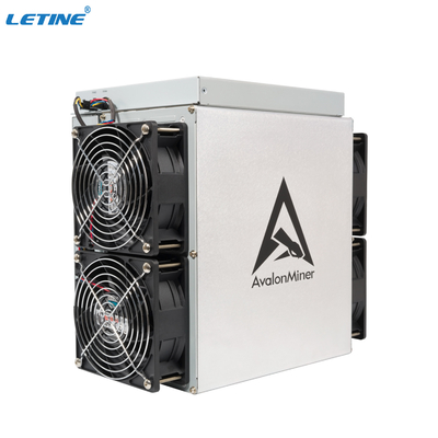 아발론 A1346 110t Sha 256 BTC 광부 75 DB (데시벨)은 12V 3300W 이더넷 인터페이스를 최대한으로 씁니다