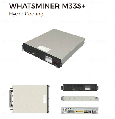 수력전기 냉각 비트코인 Asic 광부 극소 위하트셰미네르 M53 226T M33S+ 198T M33S++ 220T