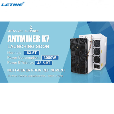 앤트미네르 K7 CKB 동전 광부 3080W 하시라테 0.049j/Gh 높은 수익성 기계
