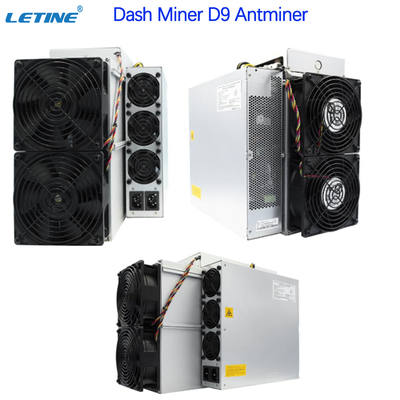 새로운 강력한 비트마인 앤트미네르 D9 기세 광부 D9 X11 Asic 광부 1770G 2839W명