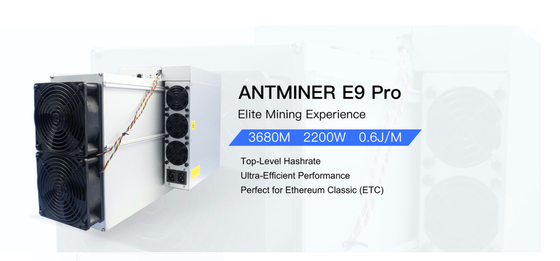 선행성 앤트미네르 E9 프로 3.68G 에트하시 3.68Gh/s 7GB Ram 높은 것은 2200W E9 프로 ETC Asic 광부 A11 프로를 하시라테