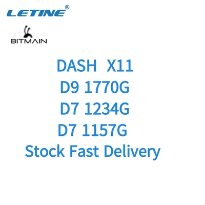 1770Gh 비트마인 앤트미네르 D9 기세 동전 광부 비밀당원 중고 D7 1286G