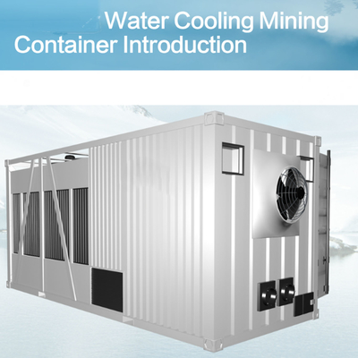 235KW Bitmain Asic Antminer 255T 158T 물에 의하여 냉각되는 광부 냉각 장치