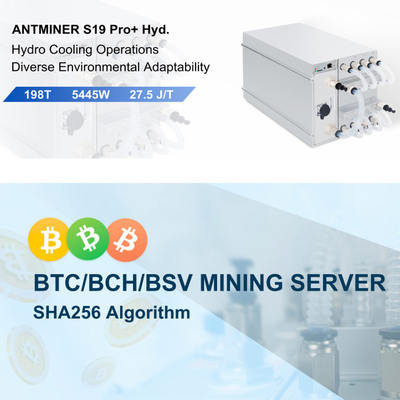 Asic 광부 BTC 비트코인 S19pro+ 수력전기 177T 광부 S19XP 수력전기 257T 비트마인 채굴기 앤트미네르