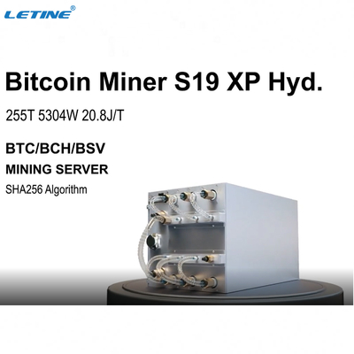 Asic 광부 BTC 비트코인 S19pro+ 수력전기 177T 광부 S19XP 수력전기 257T 비트마인 채굴기 앤트미네르