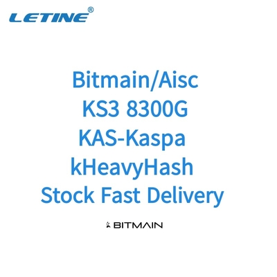 최고 수익 새로운 비트마인 앤트미네르 KS3 8300G 3188W KAS -카스파 크헤비해시 Algo KAS 광부 KS3