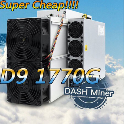 이더넷 인터페이스 비트마인 Asic 앤트미네르 D9 1770Gh X11 알고리즘 2839w