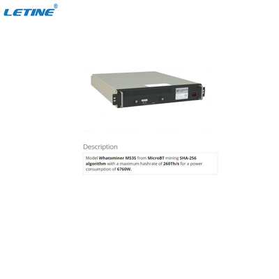 비트마인 Asic 앤트미네르 위하트셰미네르 M53S 260T를 냉각시키는 SHA-256 물