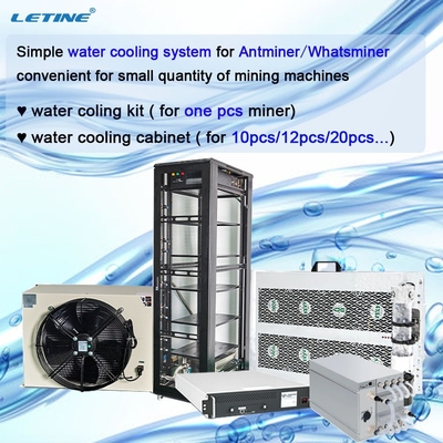 12KW 8KW 열로 S19 90T 95T L7 KA3 S19J 프로 수력전기 Asic 광부 S19PRO 257T 171T M53 M53S를 위한 장비 이사회를 냉각시키는 물