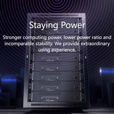 수력 냉각 Whatsminer M63s 360t 390t 비트코인 마이너 18.5j/T 물 냉각 Asic 마이너