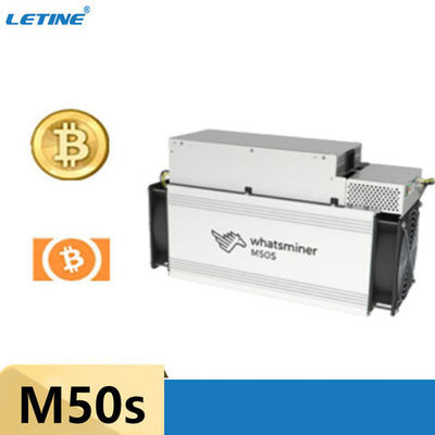 MicroBT Whatsminer M50 122T 3306W 비트코인 ​​광부 에어쿨링 BTC Asic 마이닝 머신