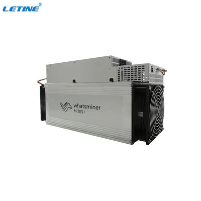 전원 공급 장치가 있는 MicroBT Whatsminer M30s++ 비트코인 ​​광부 110T