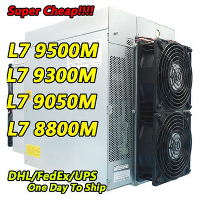 고수익 Bitmian Antminer L7 9160Mh 3225W Dogecoin Litecoin 블록체인 광부