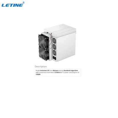 XRM Bitmain Asic Antminer X5 212kh/S 비트메인 채굴 RandomX 알고리즘