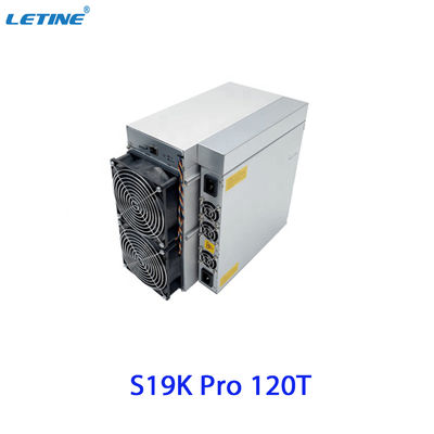빠른 배송 Bitmain Asic Antminer S19K Pro 120T 23W 비트코인 광산 기계의 낮은 전력 소비