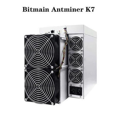 고출력 CKB 채굴기 Bitmain Antminer K7 63.5Th/S 3080W 신경아시크 채굴기 Antminer K7 63.5T 58T
