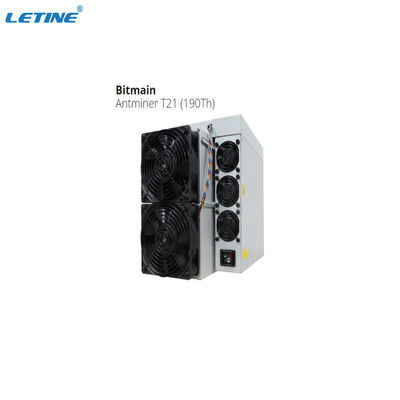 앤트마이너 T21 190TH 비트코인 마이닝 머신 SHA-256 알고리즘