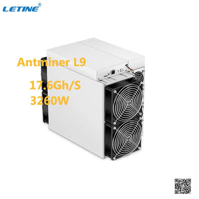 Antminer L9 17.6Gh/S 16.6Gh/S 3260W 스크립트 알고리즘 LTC DOGE 채굴을 위한 Asic 마이너
