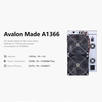 2024 새 출시 가나안 아발론 A1566 185Th/S 3420W 비트코인 채굴용 아발론마이너 A1566 A1466 A1346