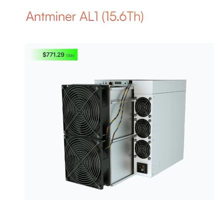 8 월 팩 Antminer AL1 15.6TH 비트 메인 마이닝 블레이크3 알고리즘 블록체인 아시크 마이너