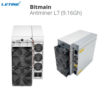 9.5Gh/s Asic 광부를 채굴하는 새로운 비트마인 앤트미네르 L7 (9.16Gh) LTC 총독 비밀당원 동전 스크라이프트