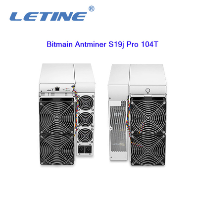 비트마인 Asic 앤트미네르 S19J 프로 104T Sha-256 BTB 아이스크 Miner3068W는 광부를 104T명 하시라테
