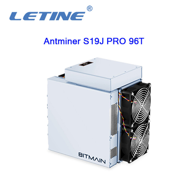비트마인 Asic 앤트미네르 SHA-256 S19J 프로 96T 2832W S19J 프로 100T 104T S19 프로 110T 비트코인 마이닝 장치