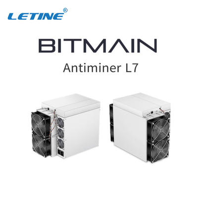 9.16Gh L7 ETH 스크라이프트 비트마인 Asic 앤트미네르 블록체인 광부 3425W 12V명