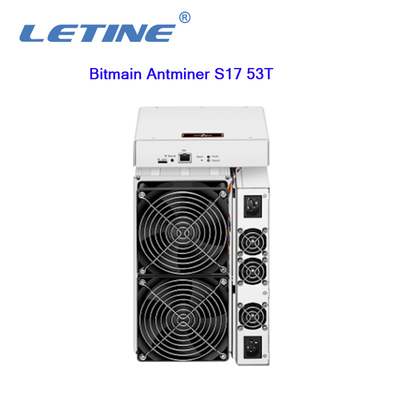 사용된 비트마인 앤트미네르 S17 BTC 채굴기 S17 Asic 광부 50T S17+ 73T 76T명 53T 2385W명