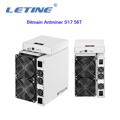 간접이 비트마인 앤트미네르 S17 BTC 채굴기 T17 Asic 광부 64T S17+ 73T 76T명 56T 2520W명