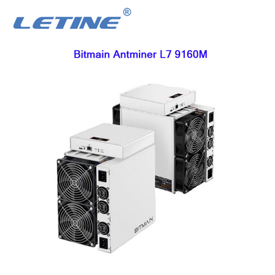 9.16Gh L7 ETH 스크라이프트 비트마인 Asic 앤트미네르 블록체인 광부 3425W 12V명