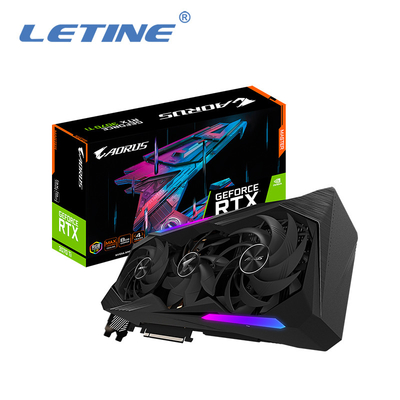 1875MHz 지포스 르트스 3070 Ti 8gb 그래픽 카드 GDDR6X 256 비트 19000 마하즈