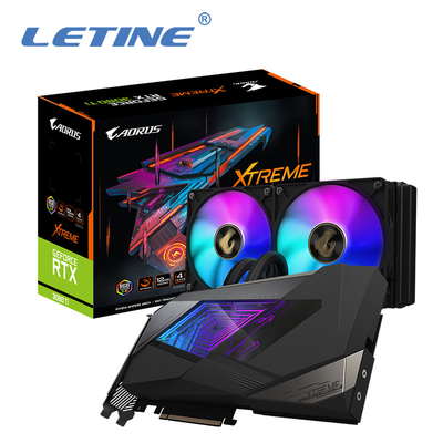 RTX 3080 Ti 10GB GDRR6X 384 비트 광부 그래픽 카드 RTX 3070 3080 3090 기게브리트 AORUS 지포스