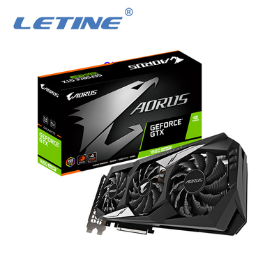기가바이트 AORUS 광부 그래픽 카드 1660년 최고 지포스 GTX 1660s 6GB GDDR6