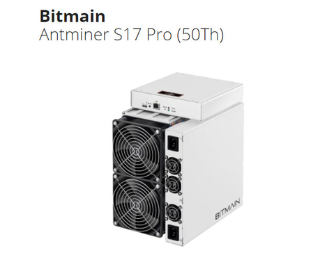 비트마인 Asic AntminerS17 53T 2385W BTC 채굴기 S17  S17+  Asic 광부 BTC BTH