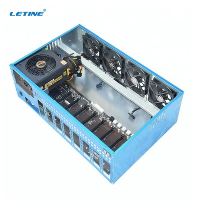 CMP 170HX 90HX AMD BC-160 3060 GPU 비밀당원 광부와 금속성 8GPU 마이닝 장비 프레임