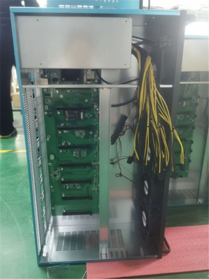 3000W Psu 장비 마이닝 6 GPU 70 밀리미터 피코이에 거리 DDR3 Ram 4GB