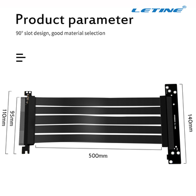 PCIE 케이블 Asic 광부 부분 GPU 마이닝 케이블 200 밀리미터 300 밀리미터 150 밀리미터