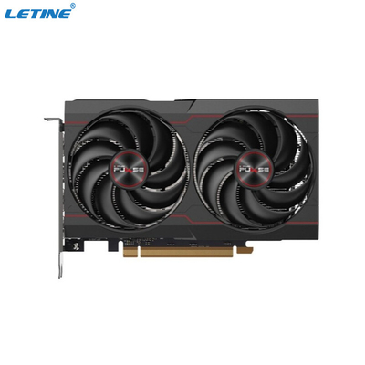 논 LHR GPU 광부 비디오 카드 사파이어 라데온 RX 6600 8G GDDR6 256 비트 그래픽 카드