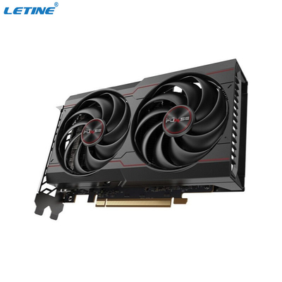 논 LHR GPU 광부 비디오 카드 사파이어 라데온 RX 6600 8G GDDR6 256 비트 그래픽 카드